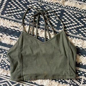 American eagle yoga top